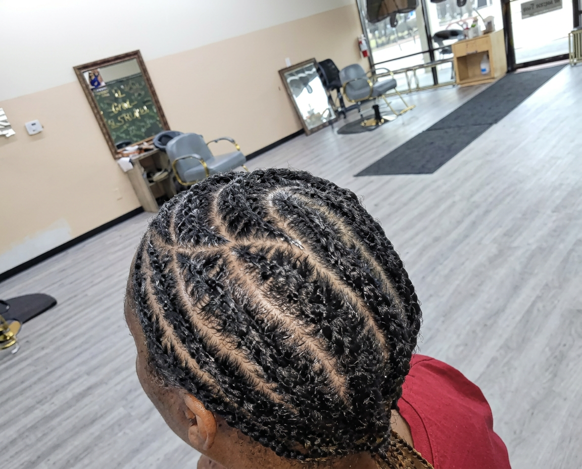 Hair style created at A 1 Braids
